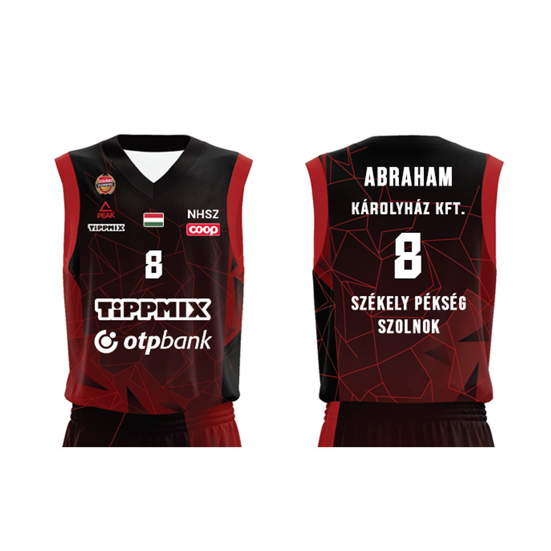 Abraham Arabo – Bajnoki mez 2025/26 (Sötét, 2XL)